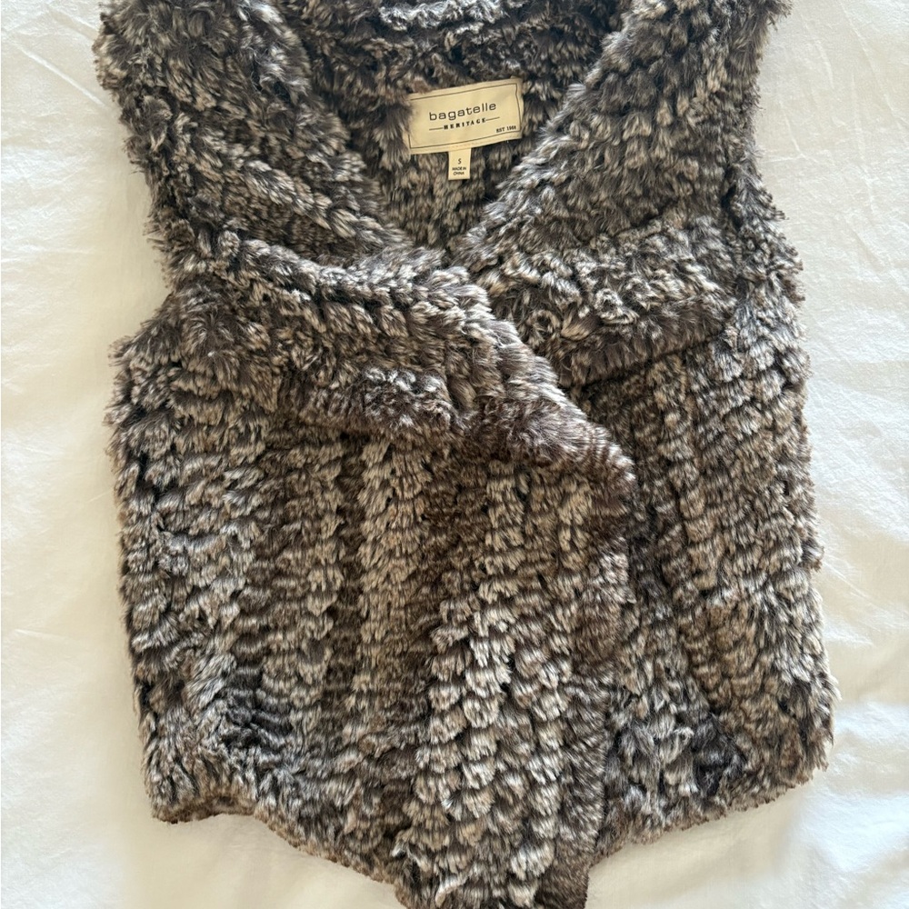 Bagatelle Women's Faux Fur Vest